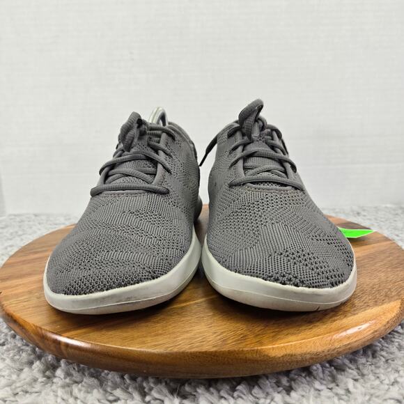 Kizik Madrid Eco-Knit Gray Hands-Free Comfort Casual Slip On Sneakers Mens 9.5 M - Picture 4 of 12